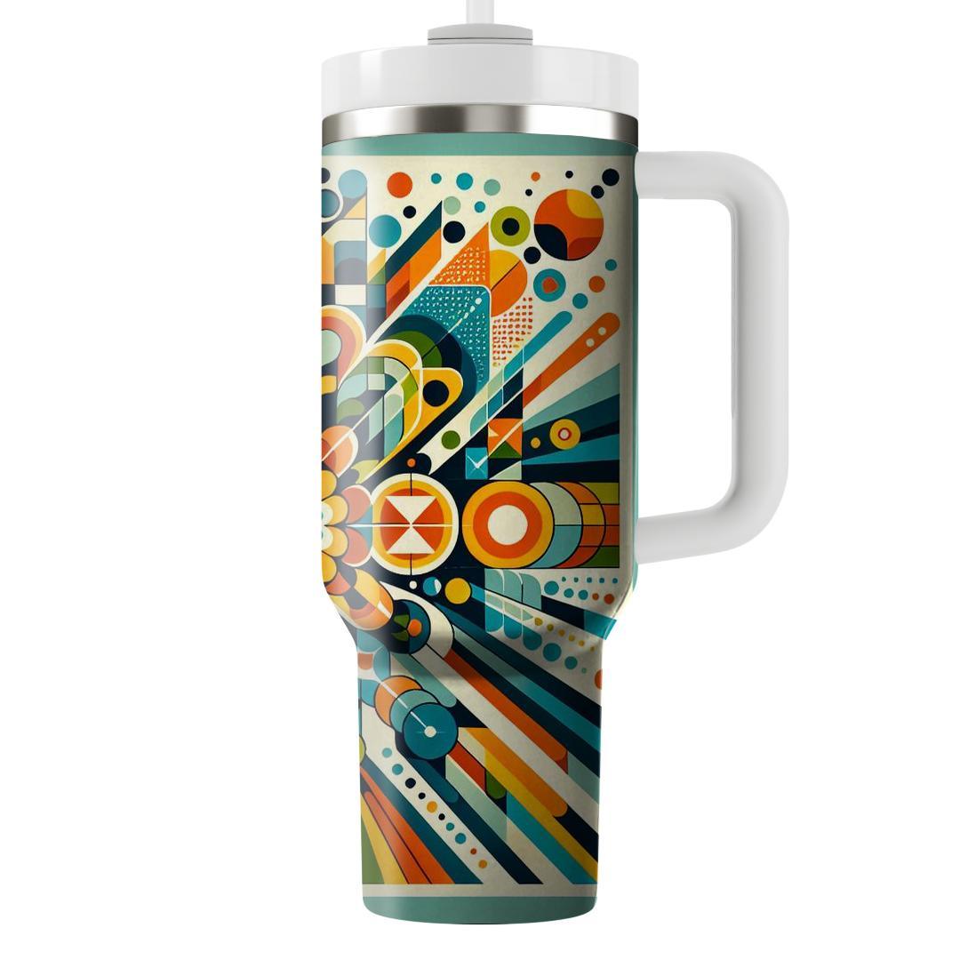 Funky 70s Pattern Party  Travel Tumblers