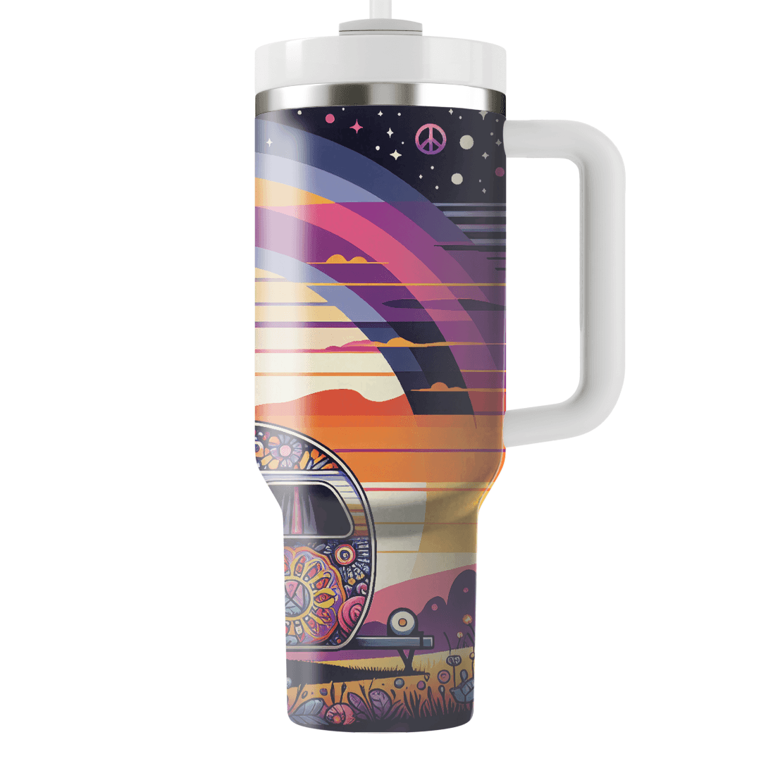 Hippie Caravan Dreaming Decorative Tumblers