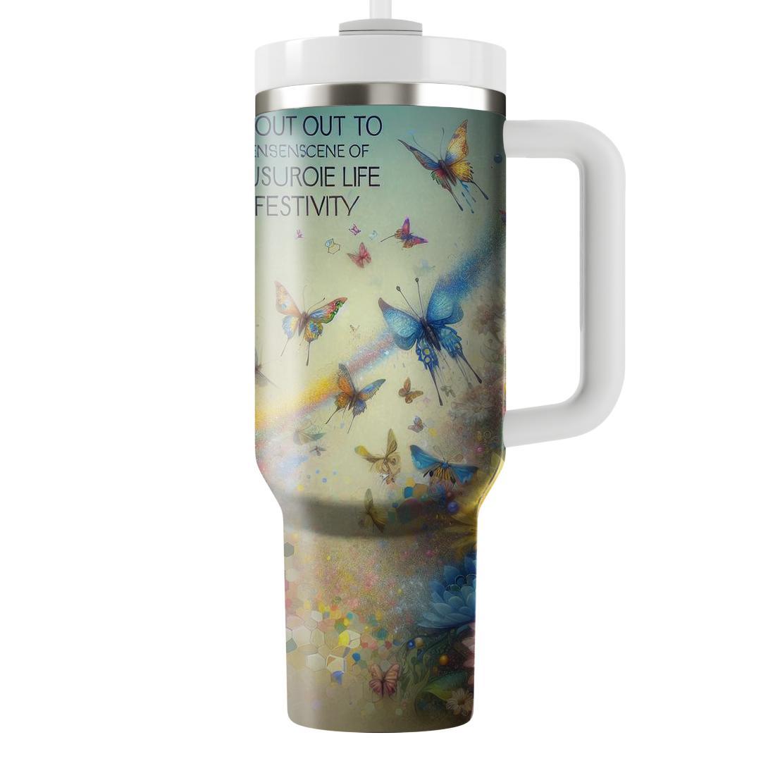 Springtime Joyful Jamboree  Unique Tumblers