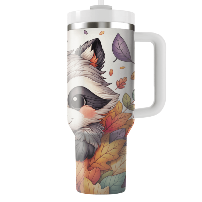 Whimsical Raccoon Mischief  Tumblers For Gifts