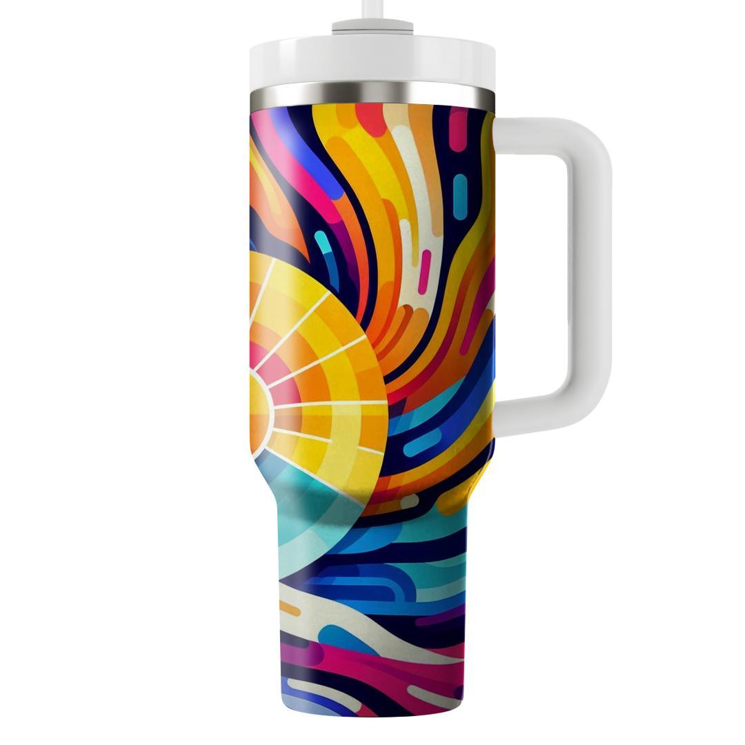 Dynamic Color Wheel  Custom Tumblers