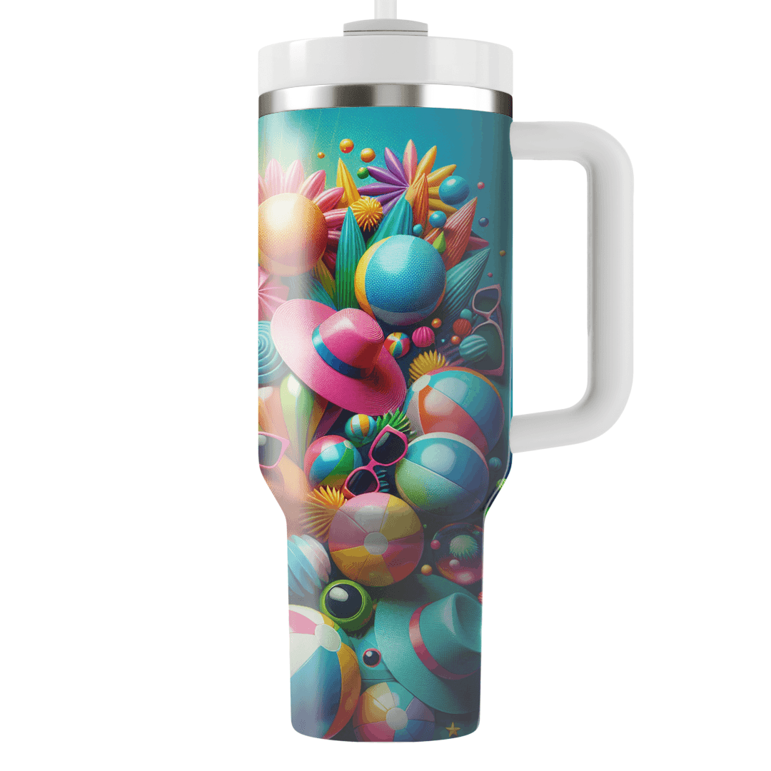 Summer Poolside Vibes  Tumbler Cups