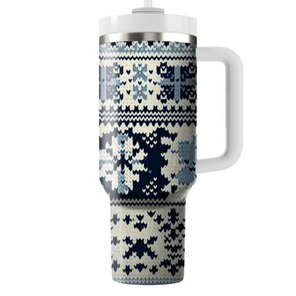 Nordic Knitted Charm  Tumblers For Gifts