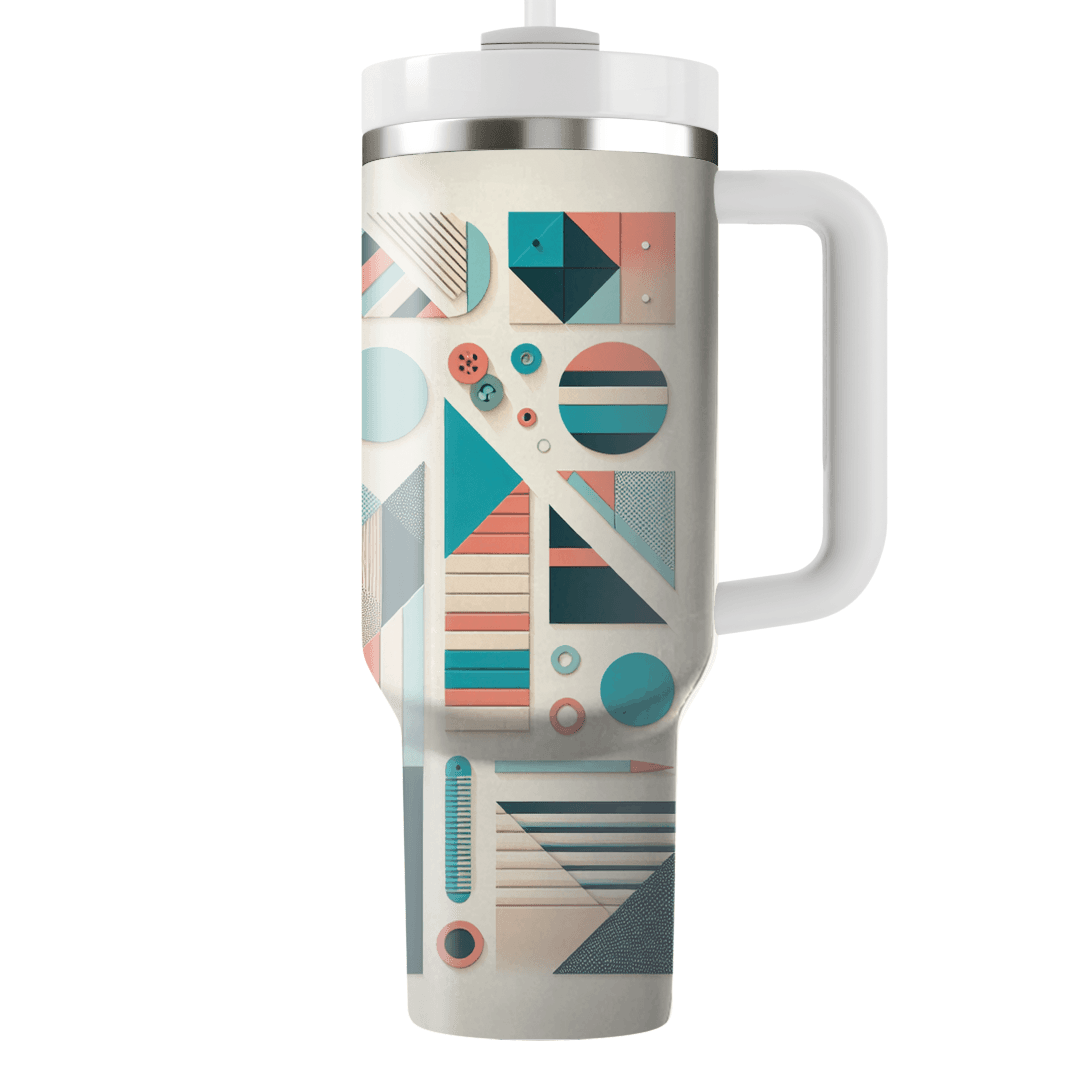 Chic Retro Patterns Travel Tumblers