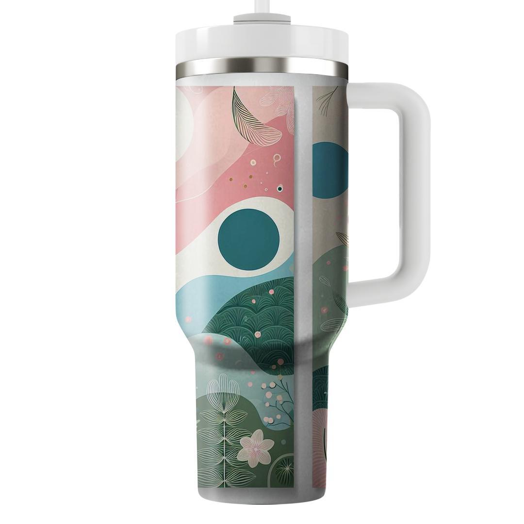 Flower Power Dreamscape  Insulated Tumblers