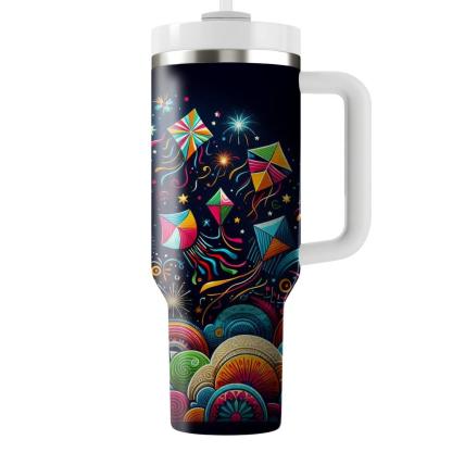 Dreamscape Of Festivals - Global Celebration  Tumblers With Lids