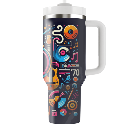 Classic Retro Music  Custom Tumblers