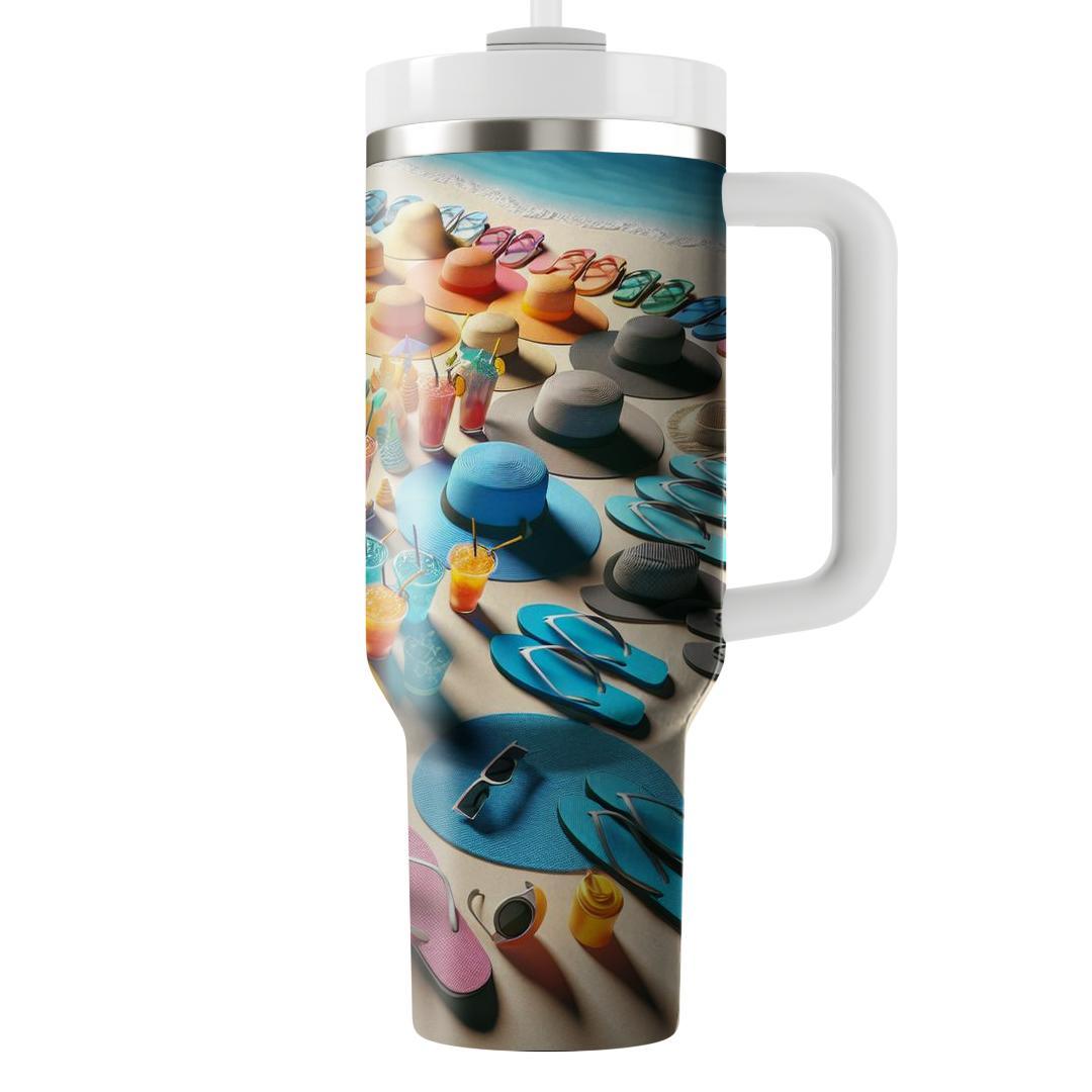 Beachside Bliss  Tumblers With Lids