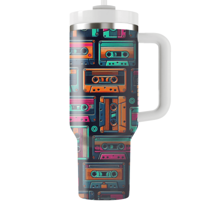 Cassette Tape Retro  Custom Tumblers