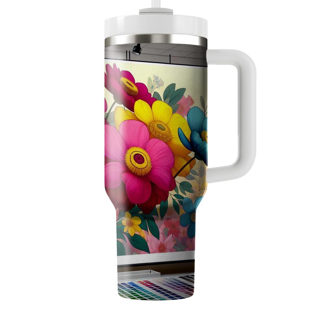 Groovy Flower Child  Custom Tumblers