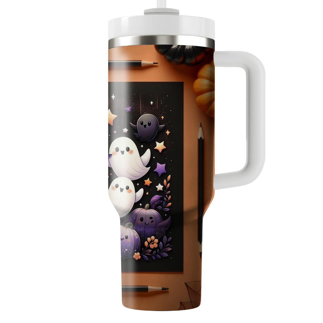 Enchanting Spirits - Halloween Reverie  Decorative Tumblers