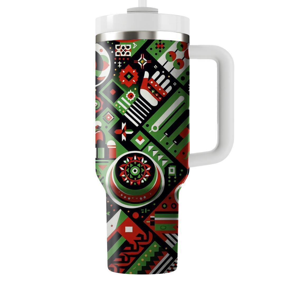 Joyful Traditions - Kwanzaa  Tumblers With Lids