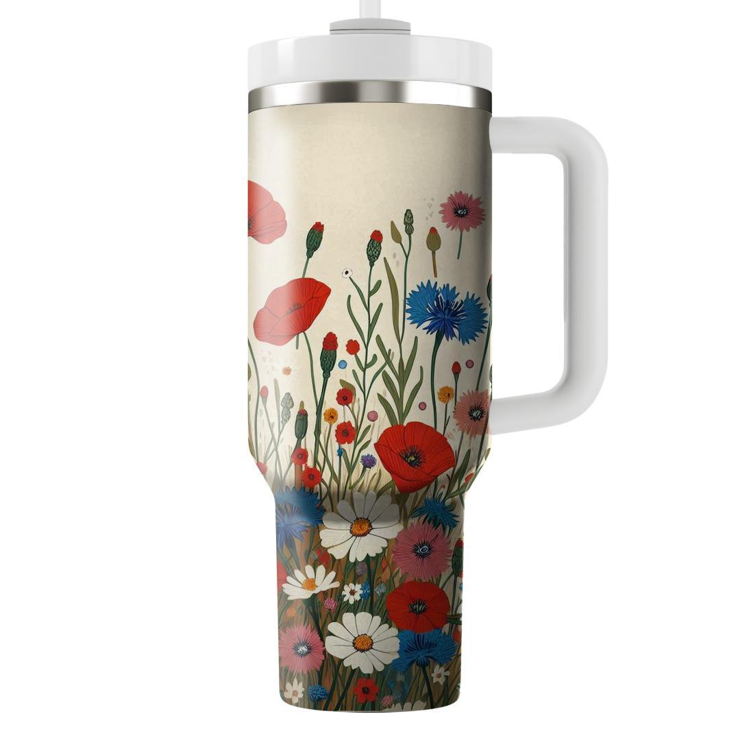 Wildflower Enchantment  Tumblers For Gifts