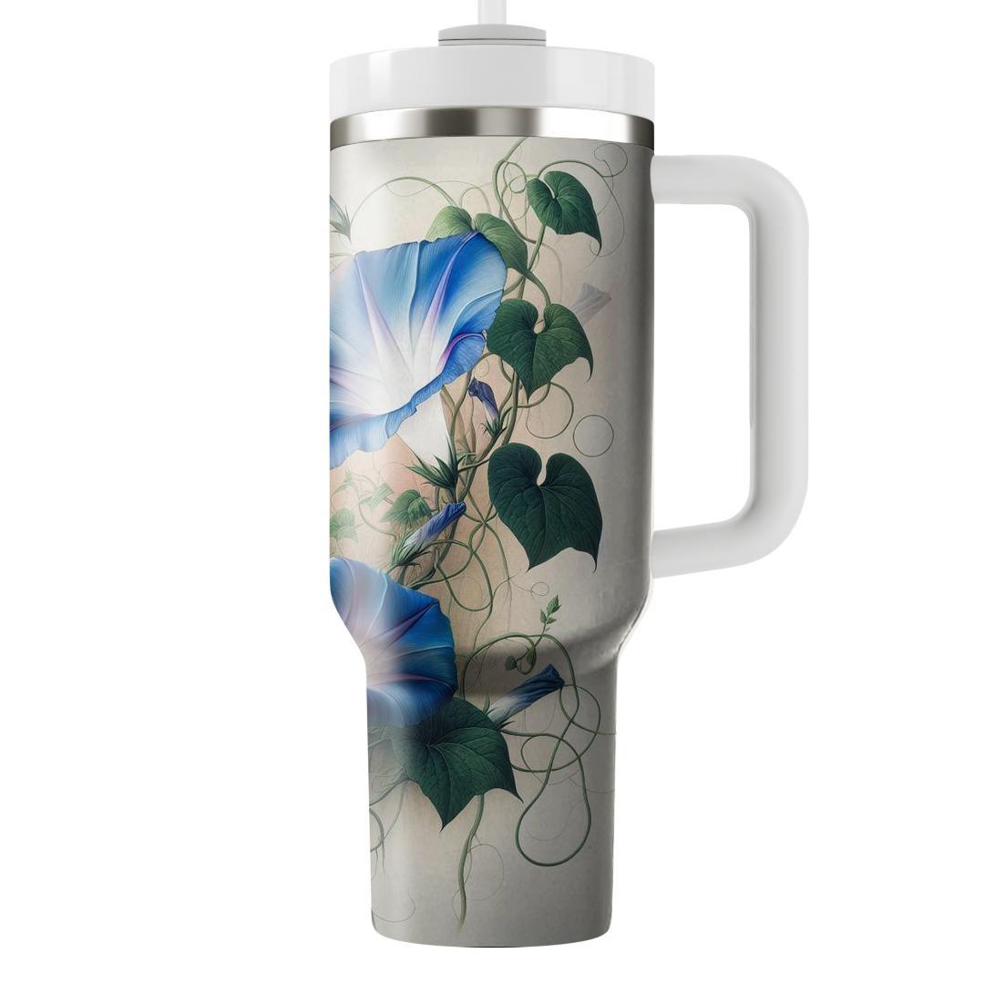 Morning Glory Serenade  Unique Tumblers