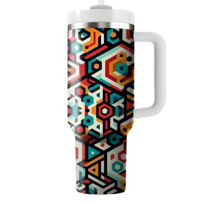 Hexagonal Kaleidoscope  Tumblers For Gifts