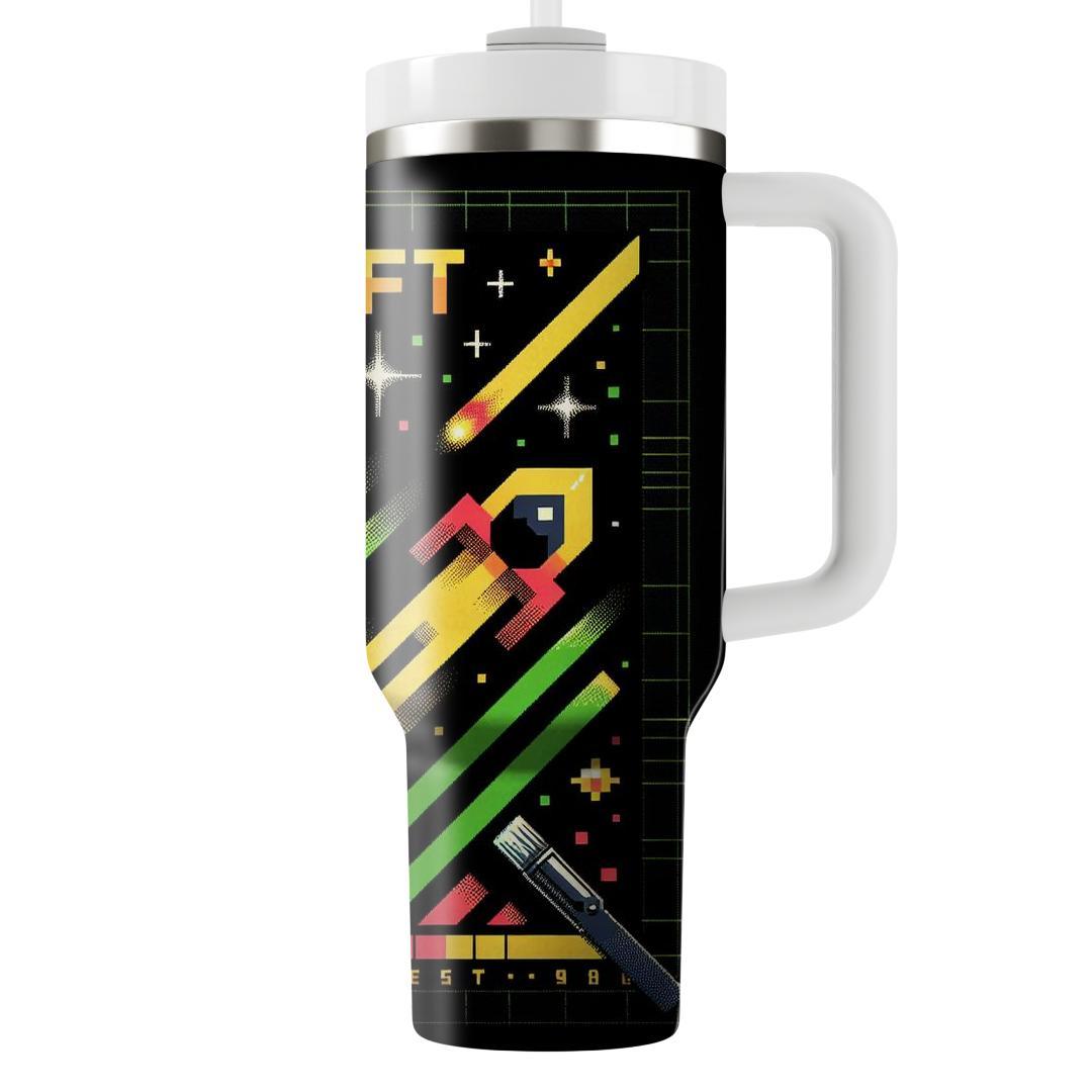 Arcade Pixels  Travel Tumblers