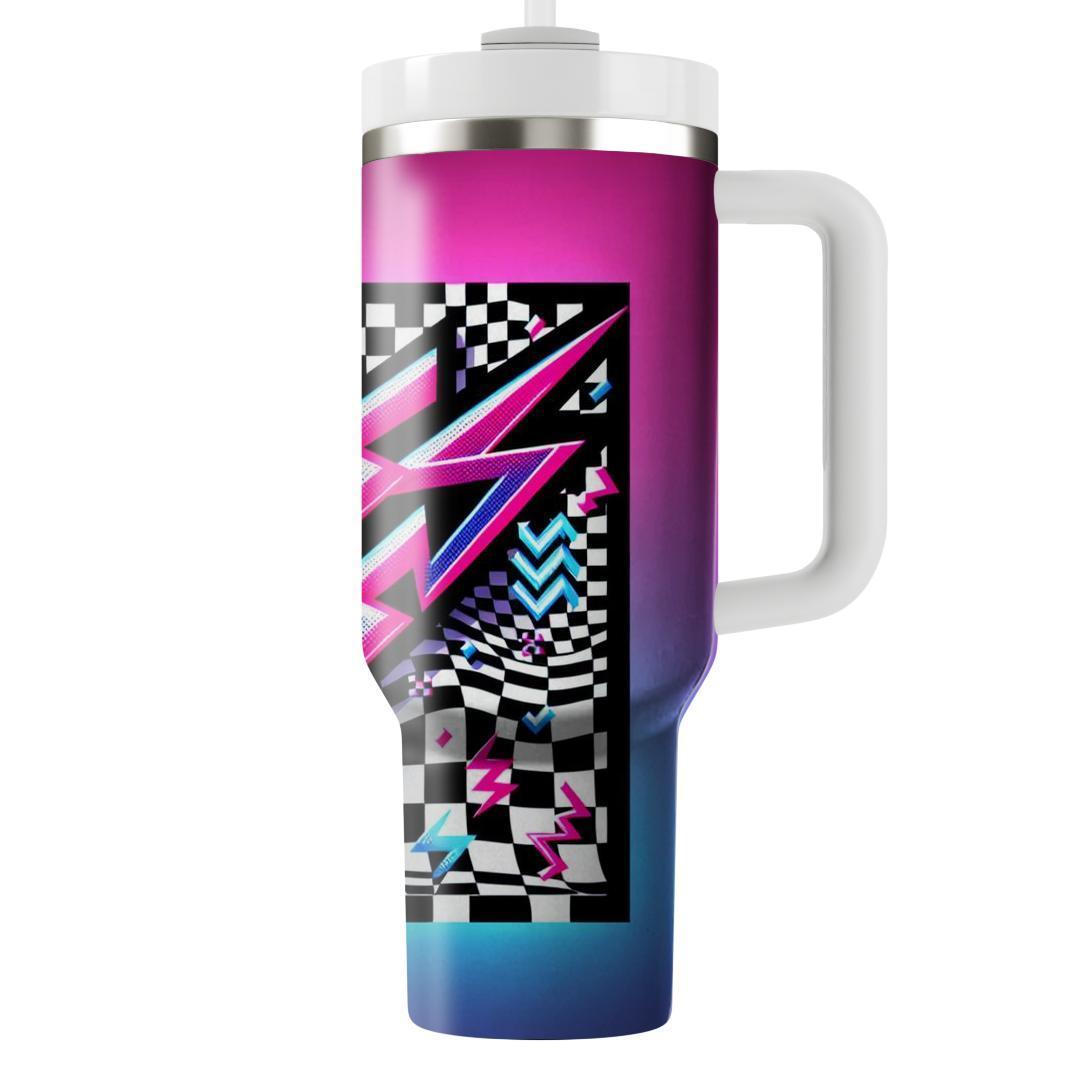 Checkerboard Flash  Tumbler Cups