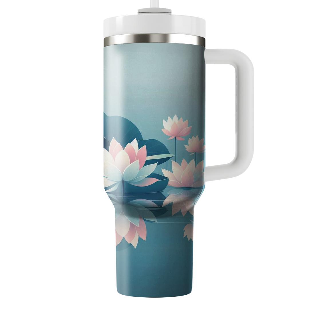 Zen Lotus Reflection  Insulated Tumblers
