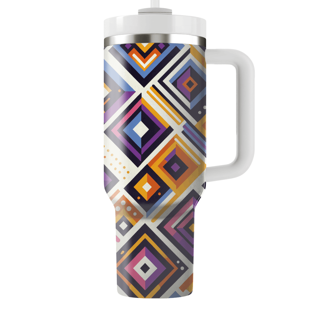Dynamic Diamond Patterns  Unique Tumblers