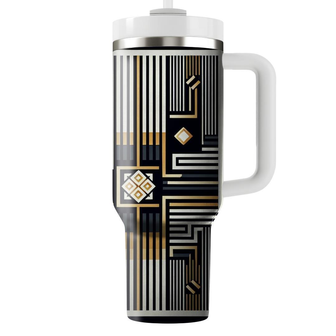 Chic Vertical Stripe  Tumblers For Gifts