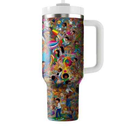 Reflections Of Joy - International Children’s Day  Tumblers With Lids