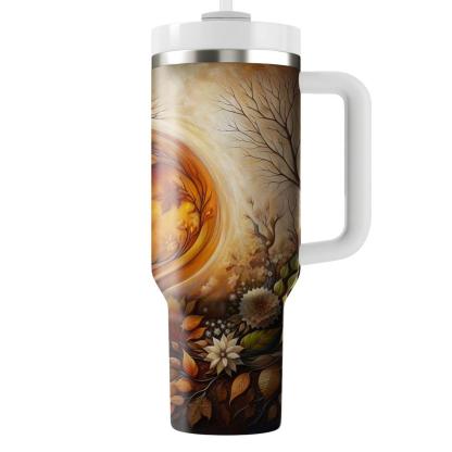 Embrace The Seasons - Equinox Celebration  Tumblers With Lids