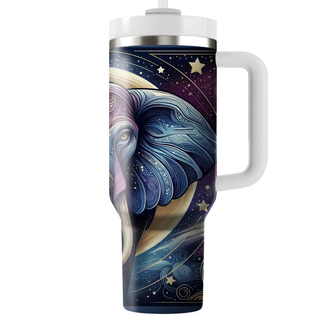 Celestial Elephant Dreams  Travel Tumblers