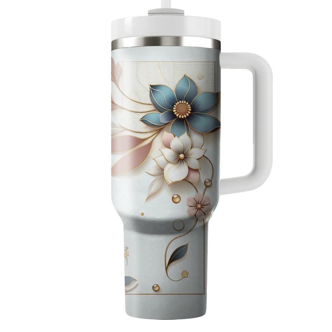 Chic Floral Fantasy  Unique Tumblers