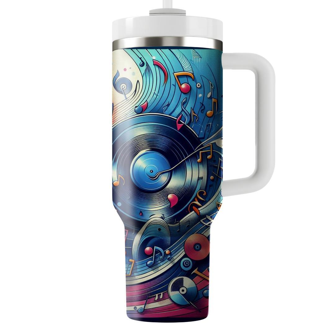 Retro Melody  Personalized Tumblers