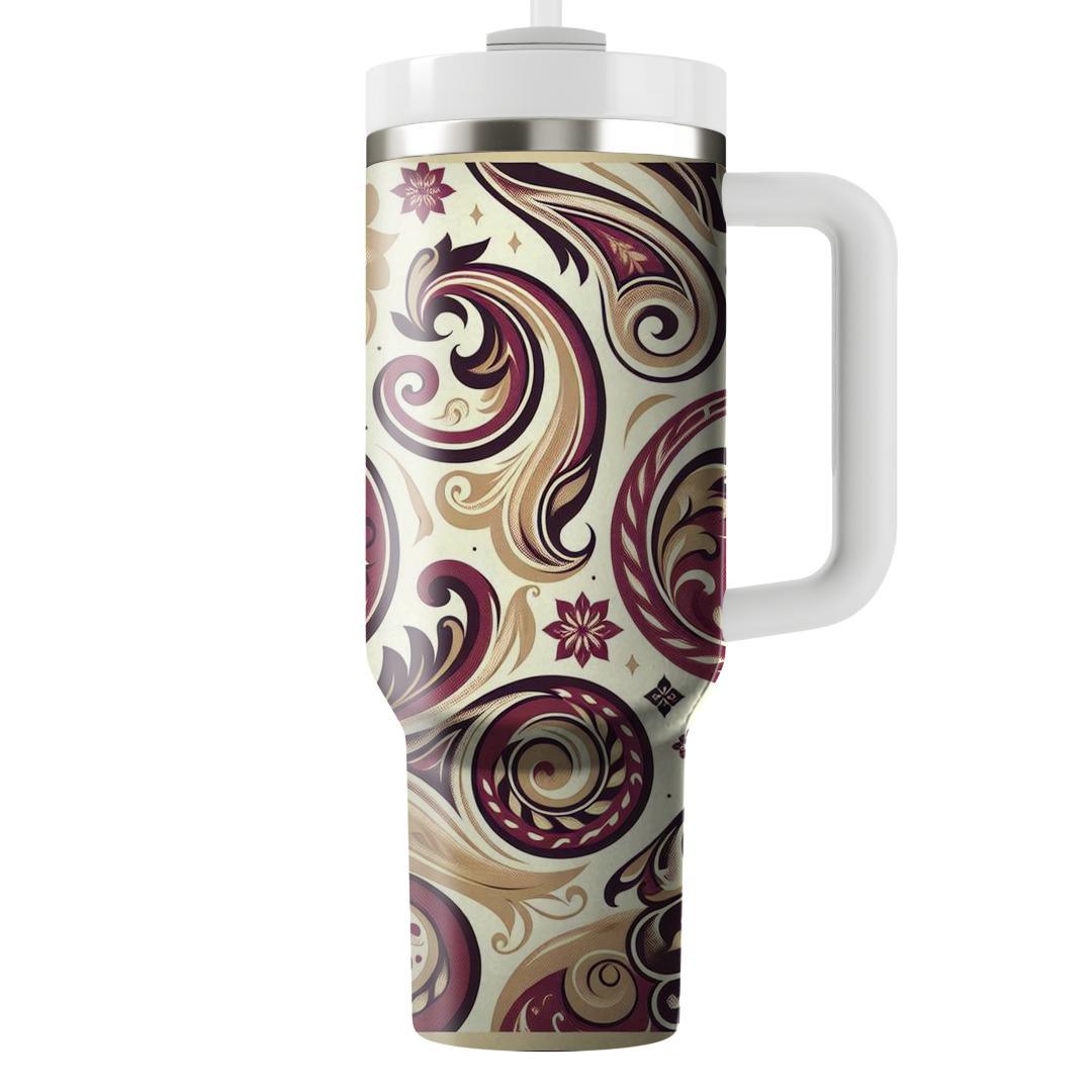 Paisley Swirl Elegance  Tumblers For Gifts