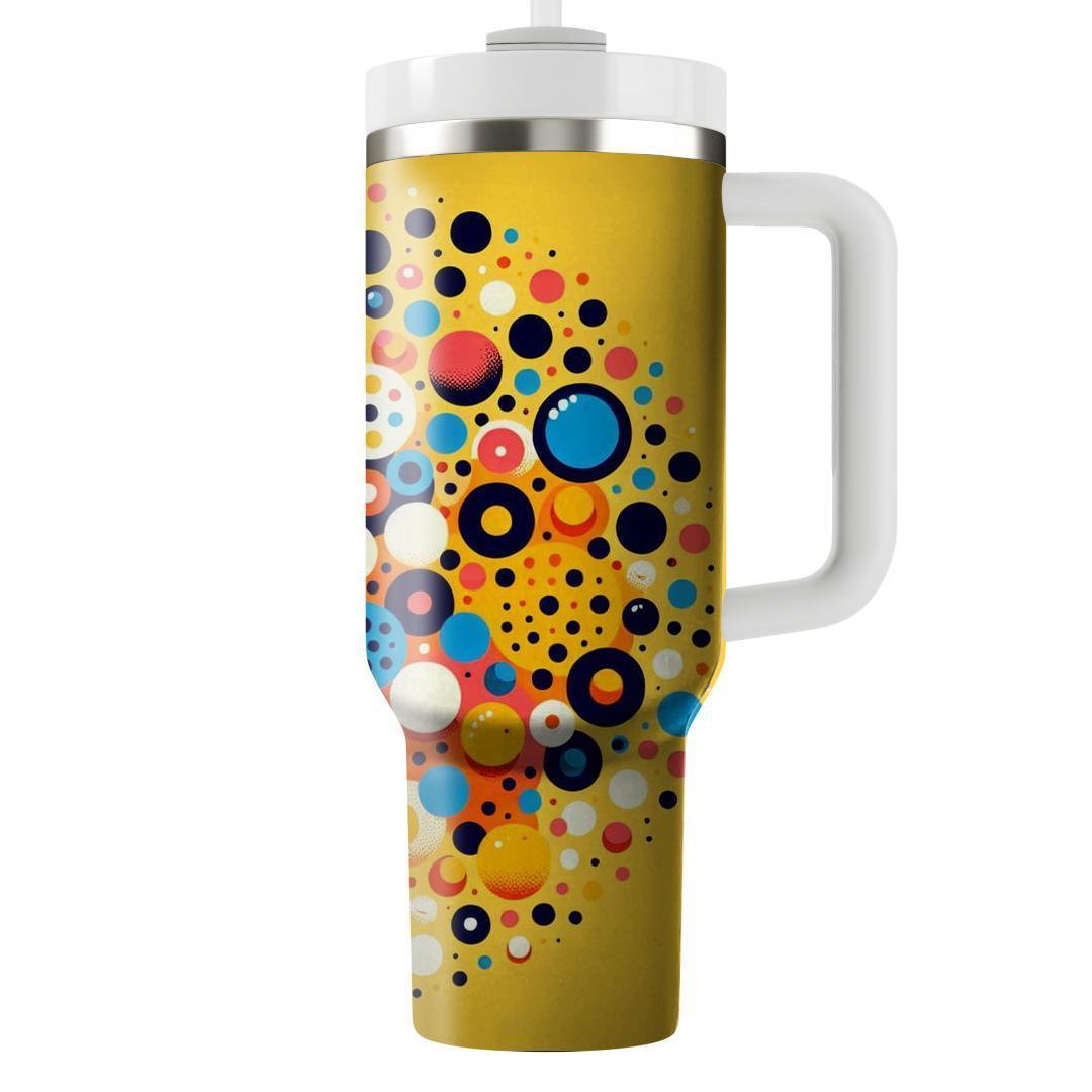 Sunny Day Polka Dots  Travel Tumblers