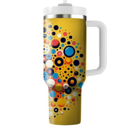 Sunny Day Polka Dots  Travel Tumblers