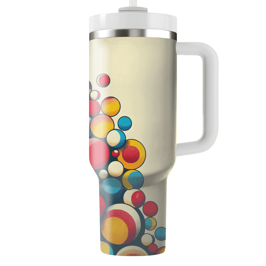 Colorful Polka Dots Travel Tumblers