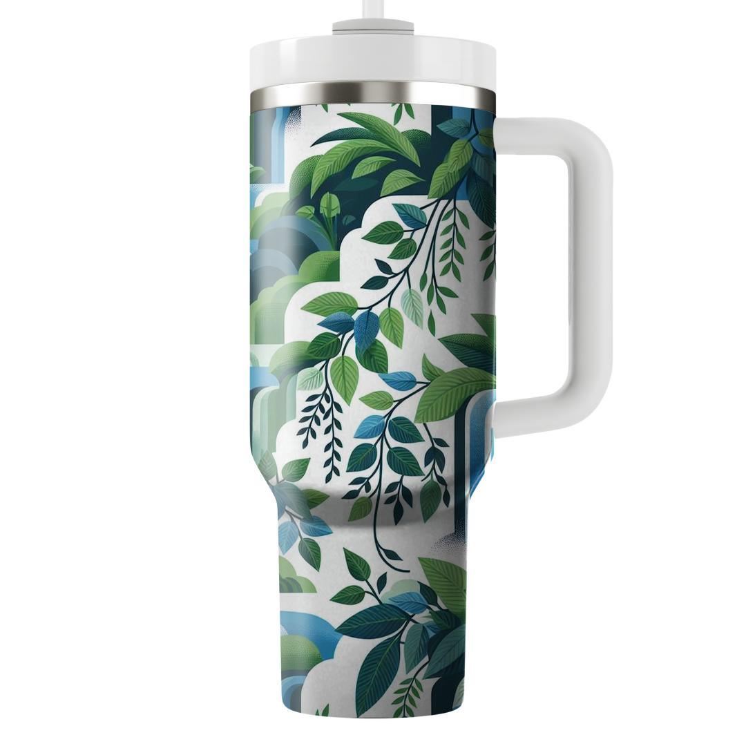 Cascading Waterfall  Insulated Tumblers
