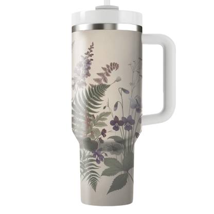 Forest Floral Whispers  Unique Tumblers