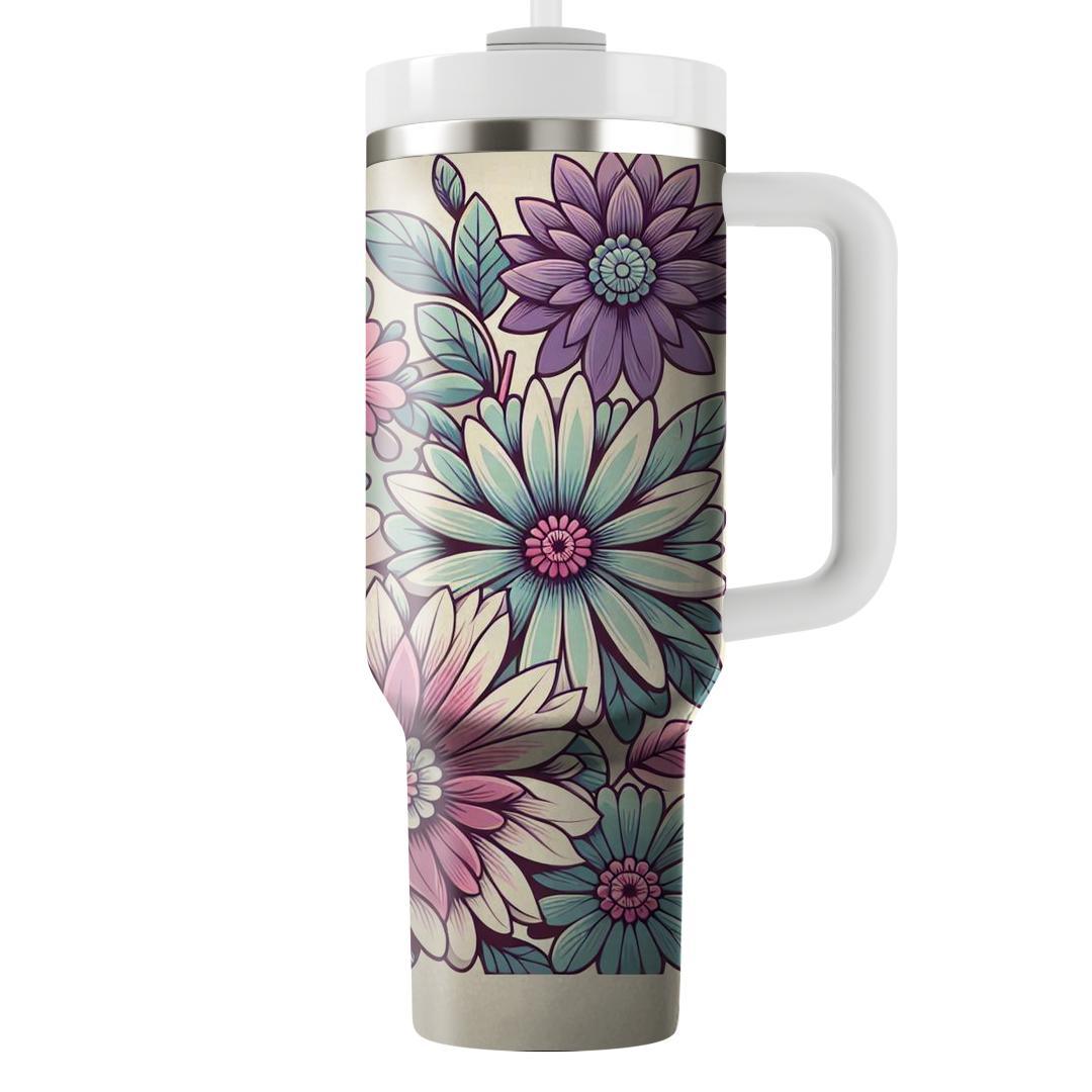 Floral Freedom  Travel Tumblers