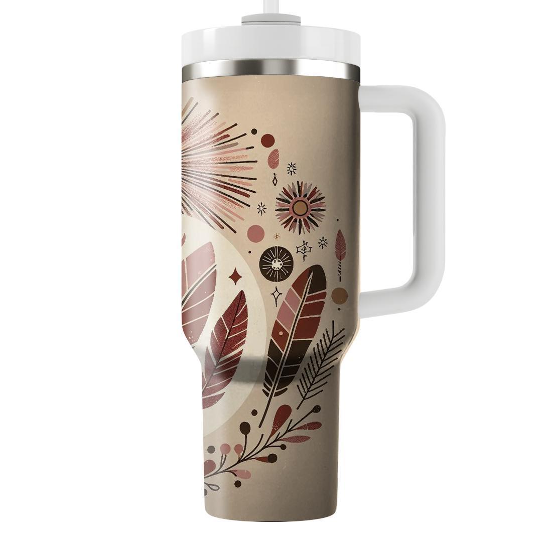 Boho Sunset  Travel Tumblers
