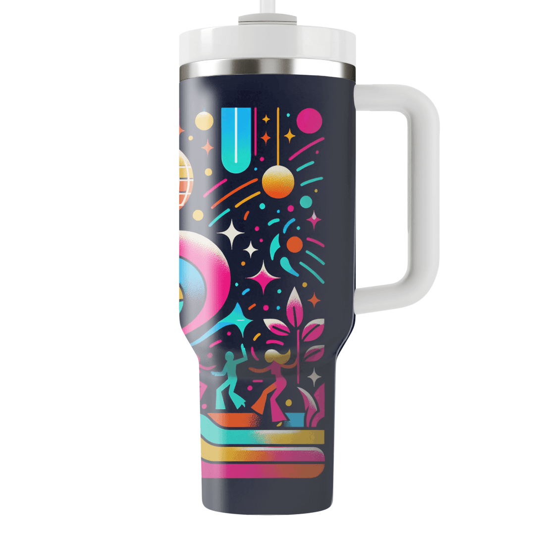 Neon Lights Night  Custom Tumblers
