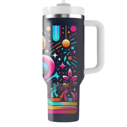 Neon Lights Night  Custom Tumblers