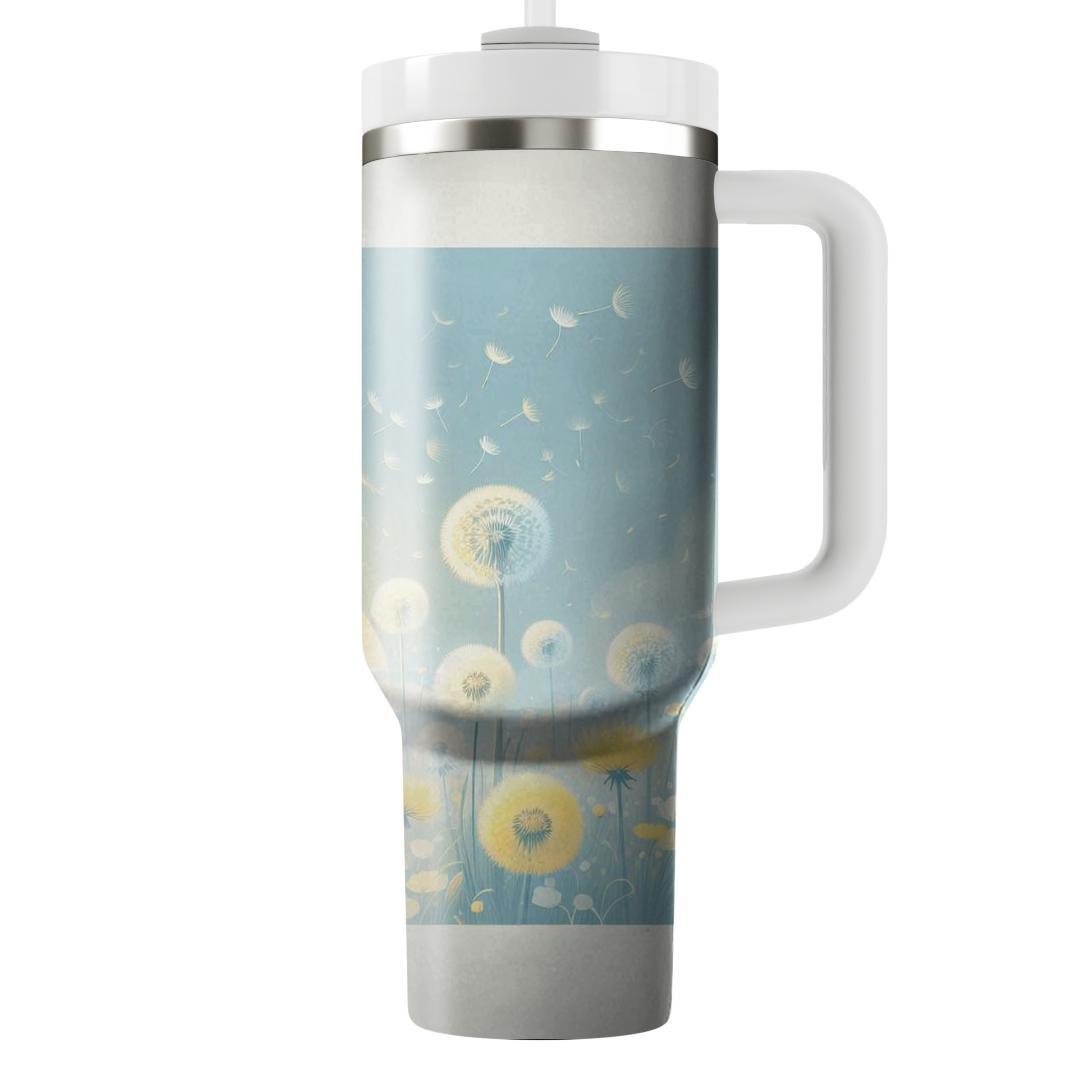 Dandelion Wishes Drift  Custom Tumblers