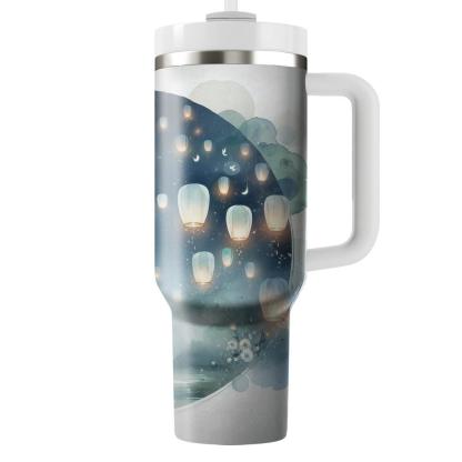 Lanterns Of Peace - Harmony Day  Tumblers With Lids