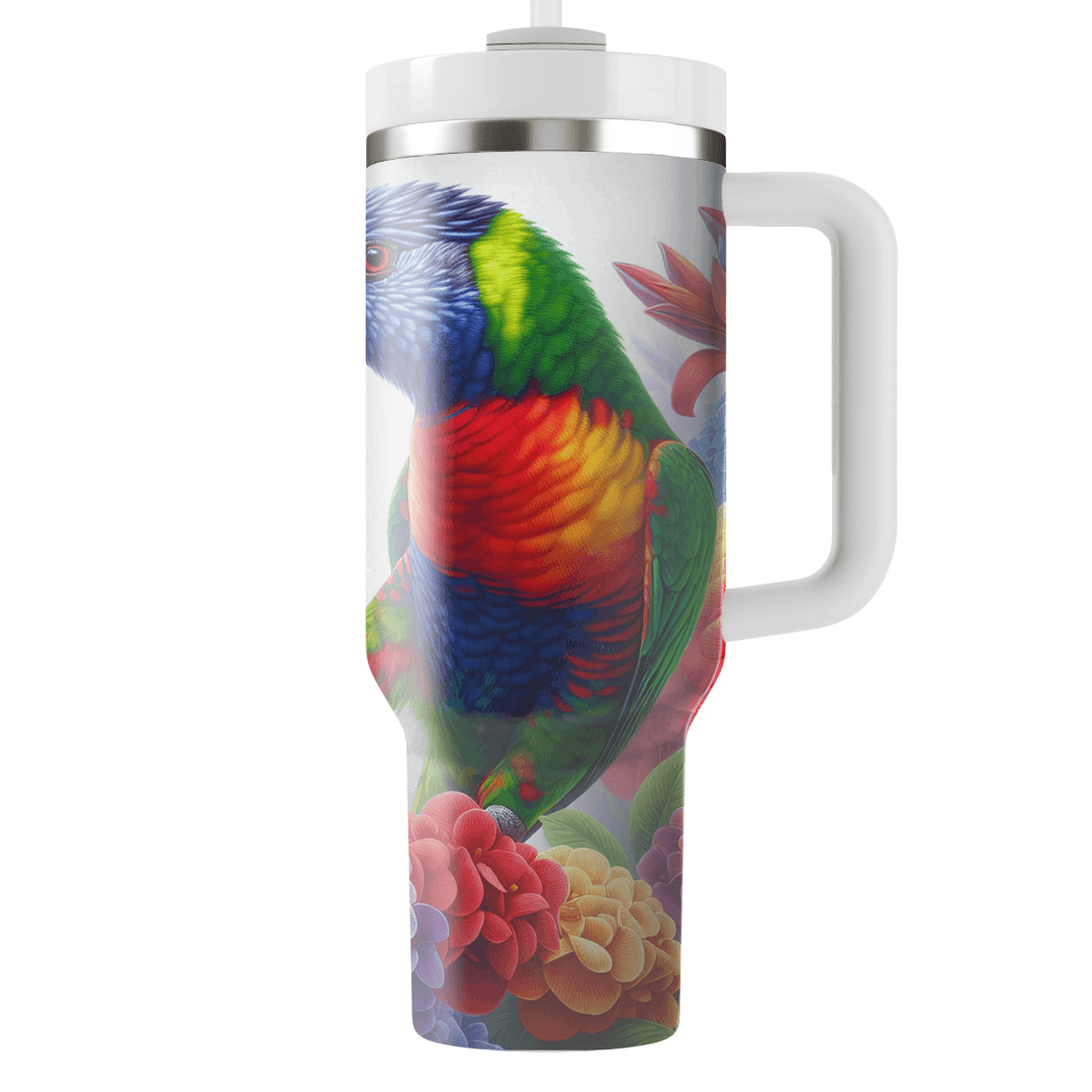 Rainbow Lorikeet Bliss  Tumbler Cups