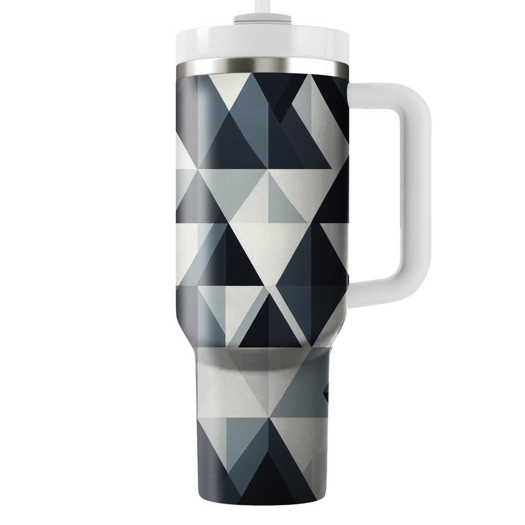 Sleek Triangular Pattern  Tumblers For Gifts