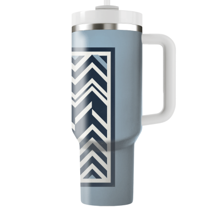 Classic Chevron Design  Insulated Tumblers