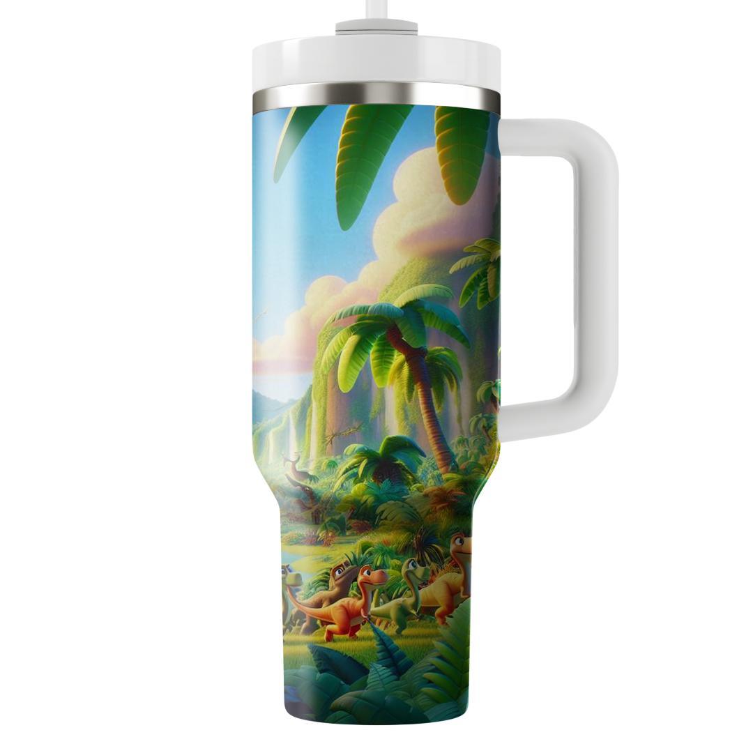 Adventurous Dino Expedition  Travel Tumblers