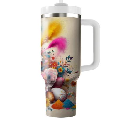 Cultural Blossoms - Spring Festival Of Colors  Tumblers With Lids
