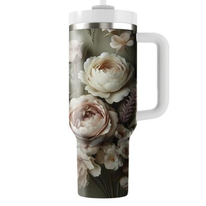 Vintage Garden Romance  Insulated Tumblers