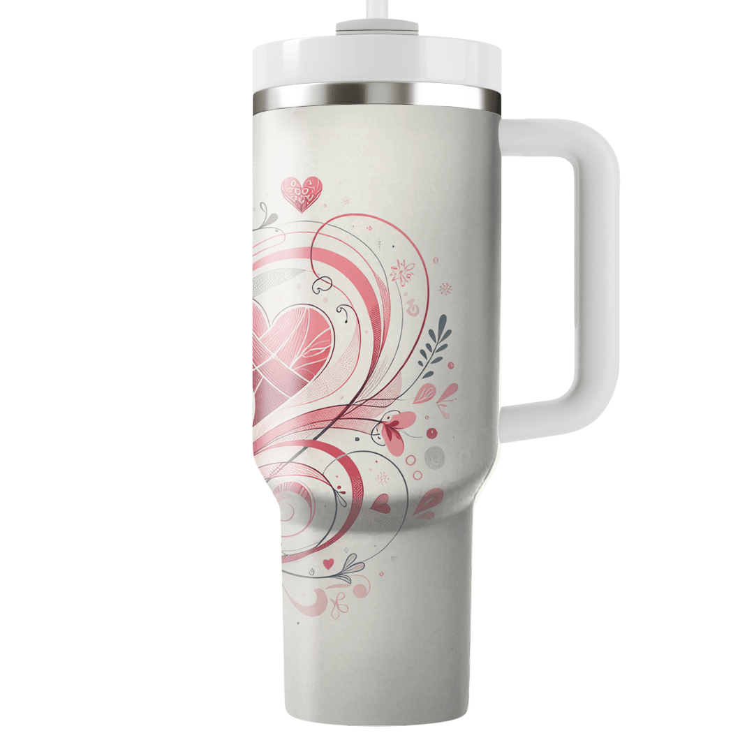 Harmony Of Hearts - Valentine’s Day  Decorative Tumblers