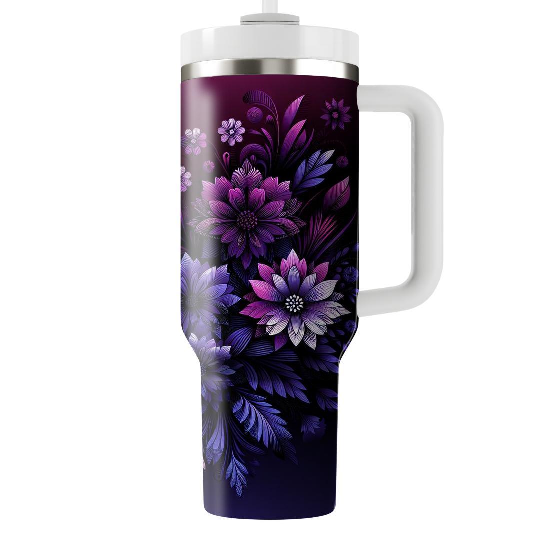 Violet Euphoria  Unique Tumblers