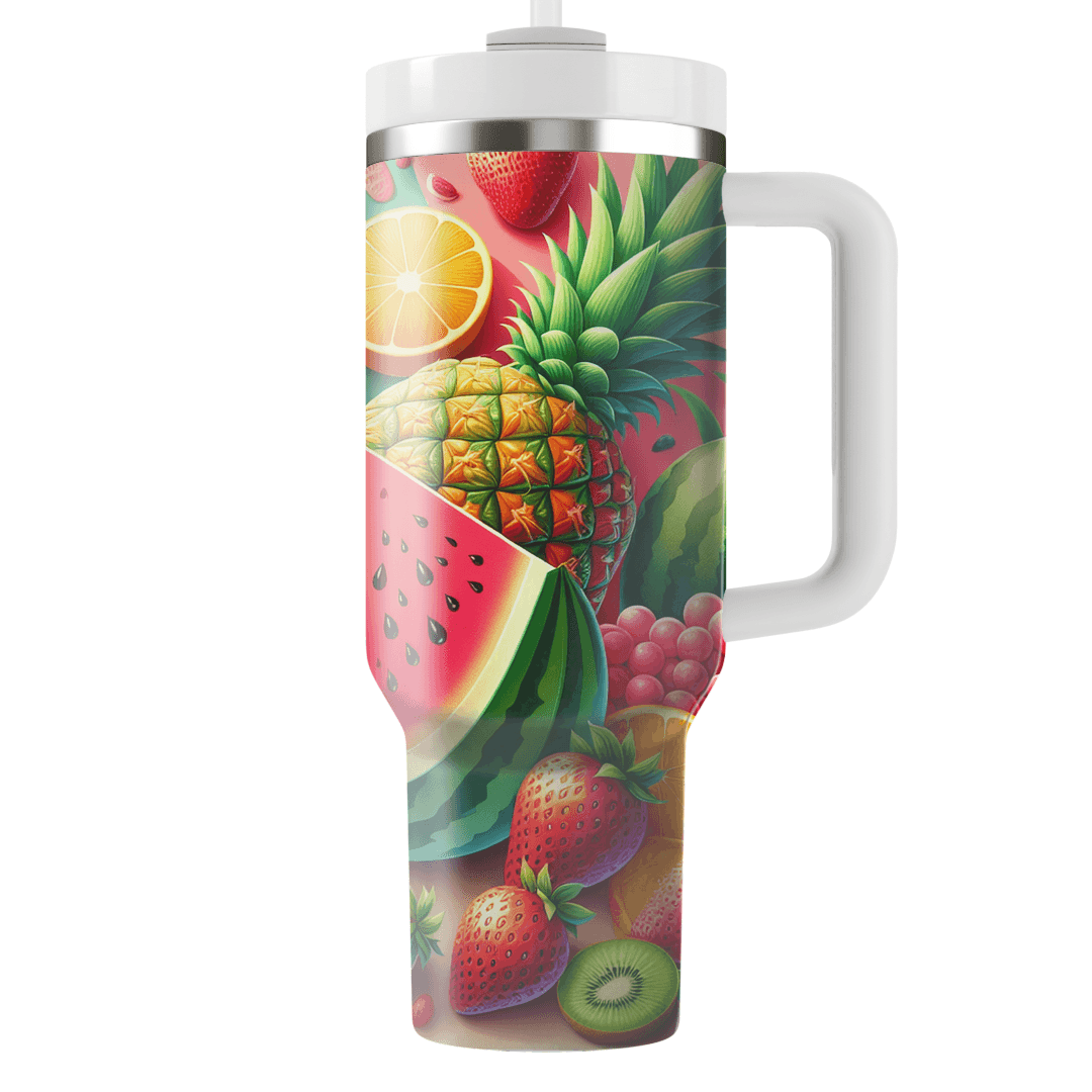 Summer Fruit Festival  Personalized Tumblers